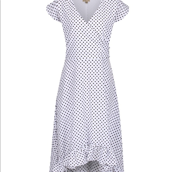 Polka dot high low dress - Picture 1 of 2